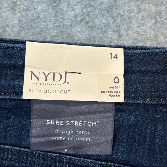 NWOT NYDJ Women's Slim Bootcut Jeans in Norwalk Sz: 14 - Picture 11 of 11